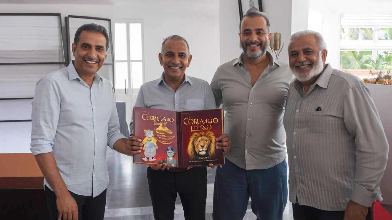 Homero Lacerda revela detalhes do livro 'Coração de Leão' em visita à Folha de Pernambuco