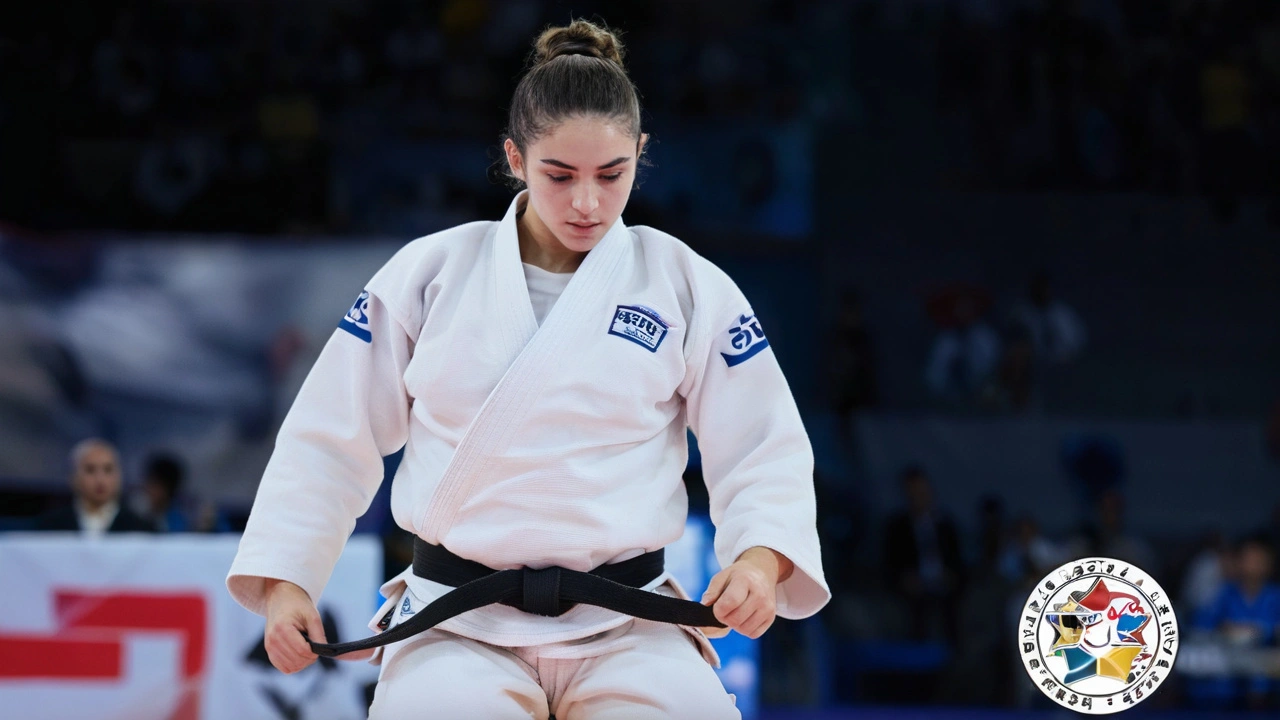 Rival de Bia Souza nas Olimpíadas já perdeu medalha por elástico de cabelo em Mundial