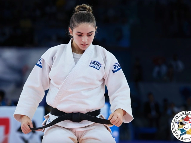 Rival de Bia Souza nas Olimpíadas já perdeu medalha por elástico de cabelo em Mundial