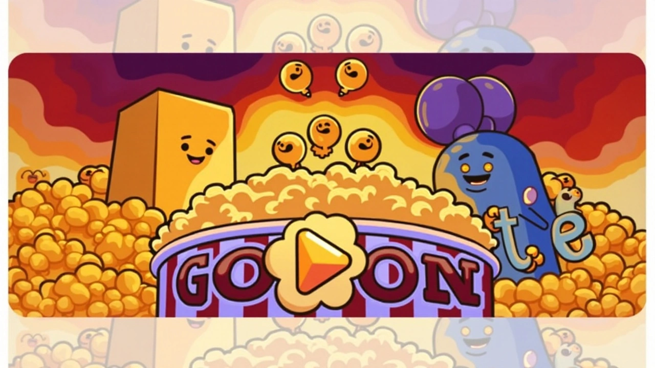 Google Celebra Pipoca com Jogo Interativo no Doodle