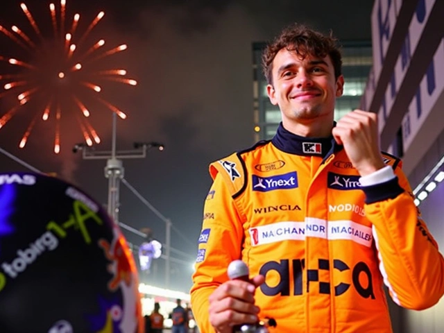 Lando Norris Triunfa no Grande Prêmio de Singapura com Momentos de Tensão