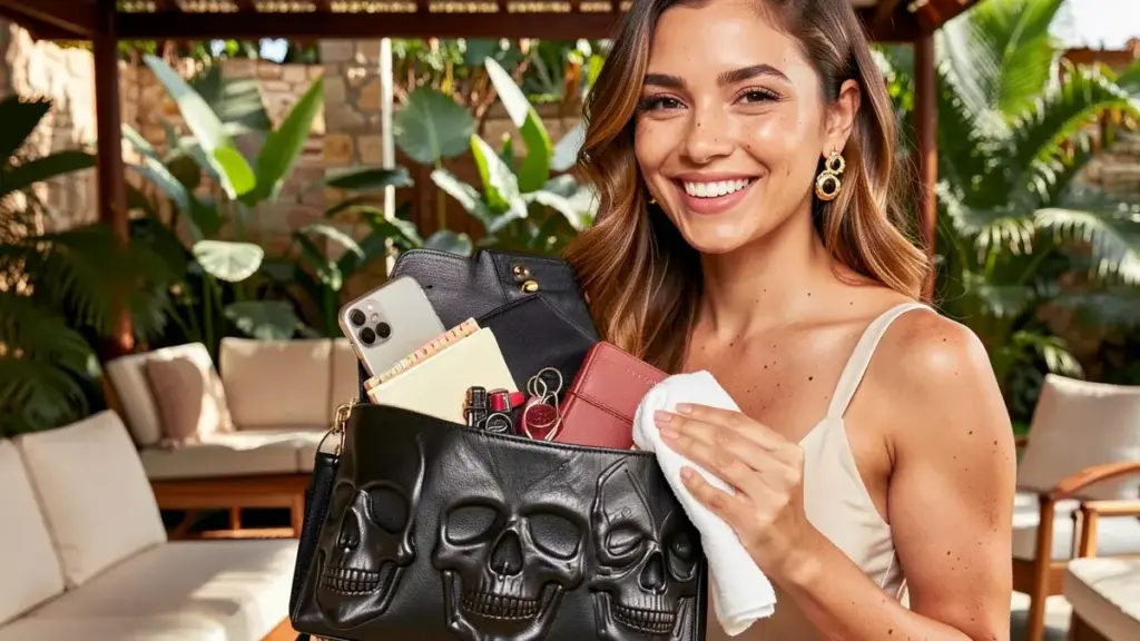 Bolsa Santa Lolla Caveira: tamanho real, o que cabe e como cuidar do couro Bolsa Santa Lolla Caveira: tamanho real, o que cabe e como cuidar do couro