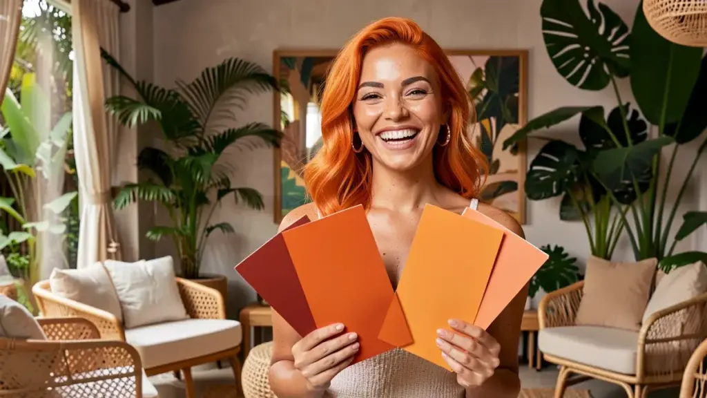 Tinta Ruivo Laranja: Como Escolher o Tom Certo para Seu Cabelo e Pele
